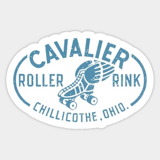 Vintage Roller Skating Chillicothe Ohio Sticker